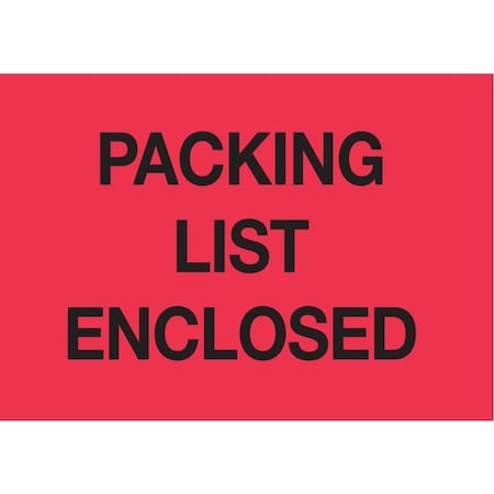 Label, DL2650, PACKAGING LIST ENCLOSED, 3 X 5